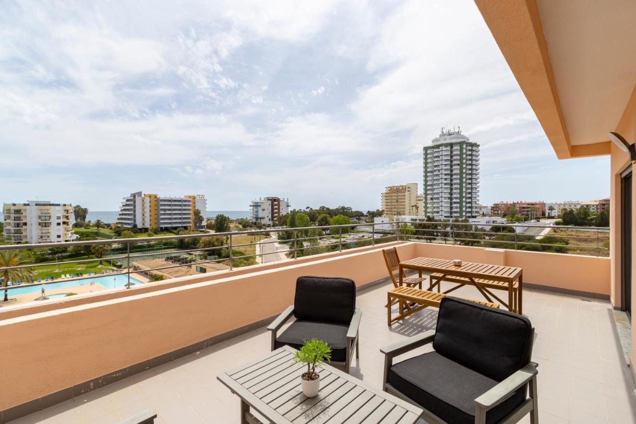 Amazing Sea View Apartment Praia Da Rocha Portimão Exteriör bild